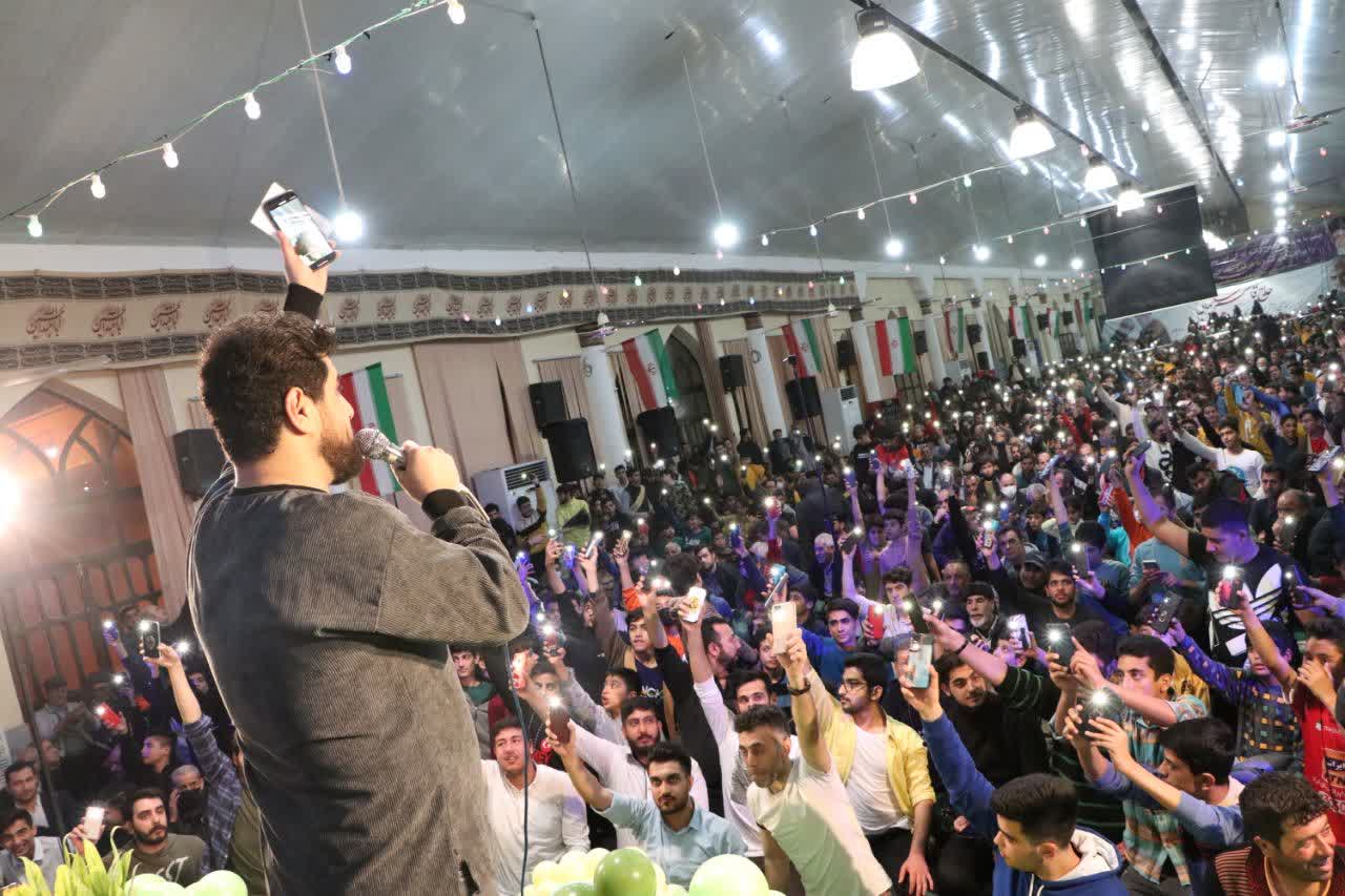 غوغای جوانان گنبدی در جشن بزرگ روز جوان شهرستان گنبد کاووس