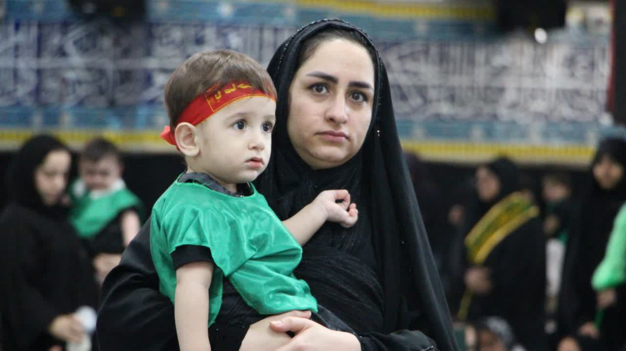 مراسم شیرخوارگان حسینی در گنبدکاووس