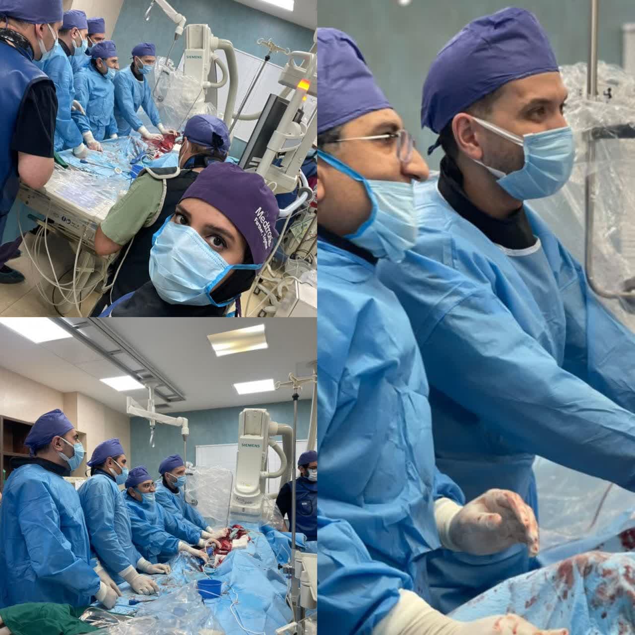 نخستین تعویض دریچه آئورت از طریق آنژیوگرافی به روش TAVI