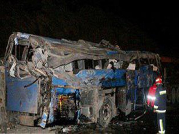 علت واژگونی اتوبوس سوادکوه مشخص شد