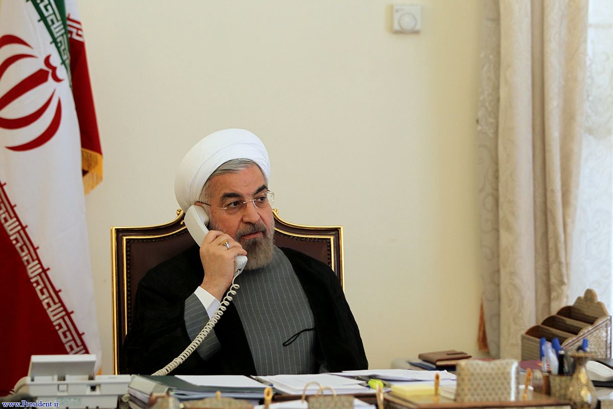 روحانی:‌ مانع تراشی پیوسته آمریکا در مسیر اجرای برجام /مکرون:خواهان مذاکره جدید درباره برجام نیستیم