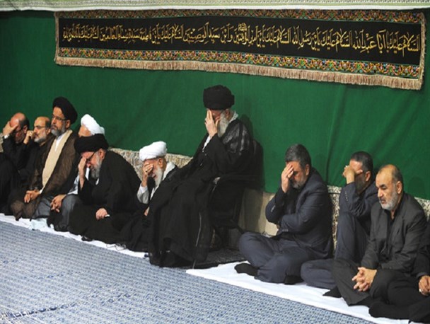 مراسم عزاداری اربعین حسینی علیه‌السلام با حضور رهبر معظم انقلاب برگزار شد