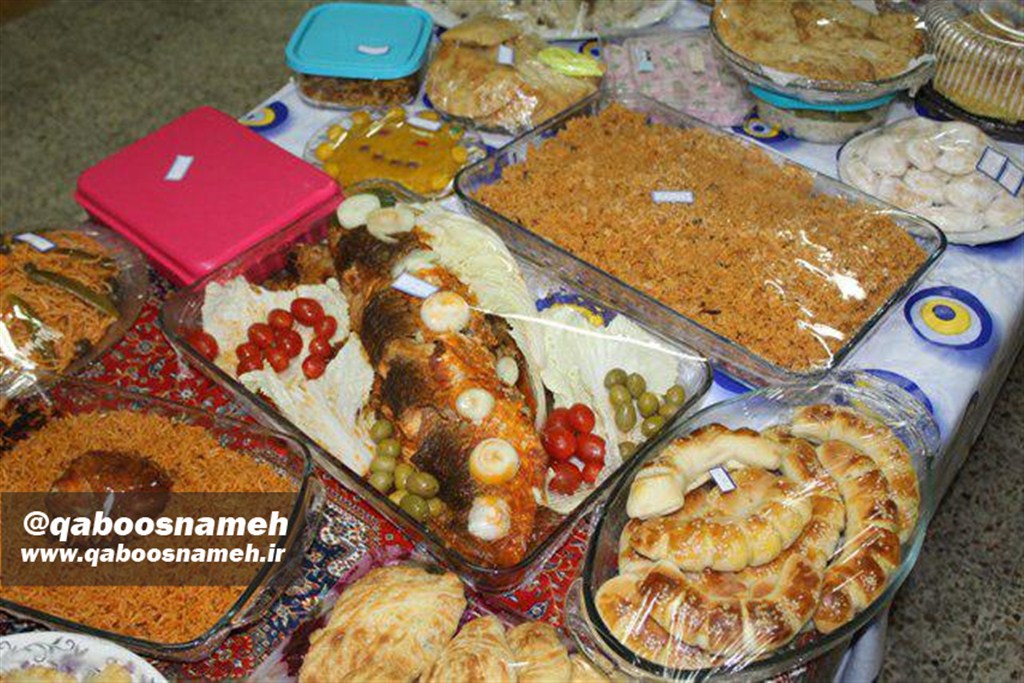 جشنواره غذاي سالم با عنوان دهه‌ي فجر و سلامت در گنبدكاووس/تصاویر