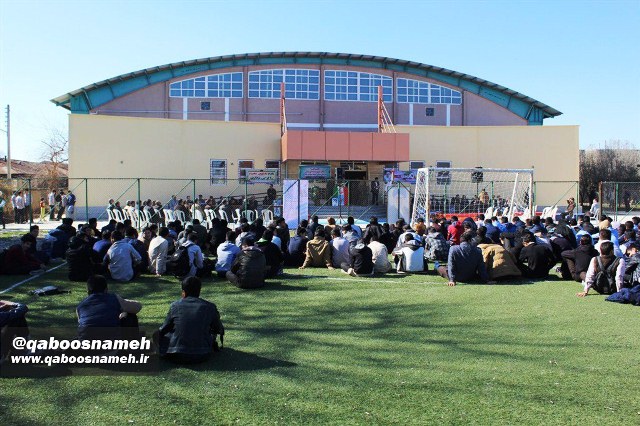 سالن ورزشی هنرستان شهید سیاووش ناصری در گنبدکاووس/تصاویر