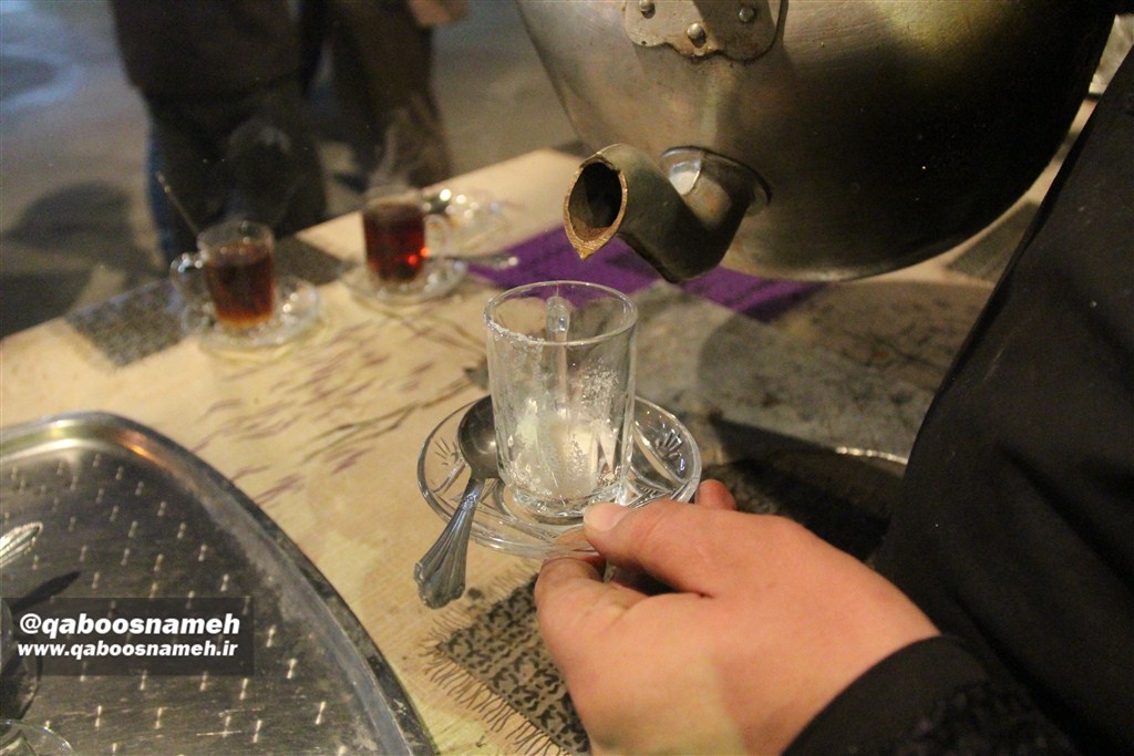 موکب پذیرایی با چای عراقی در گنبدکاووس/تصاویر