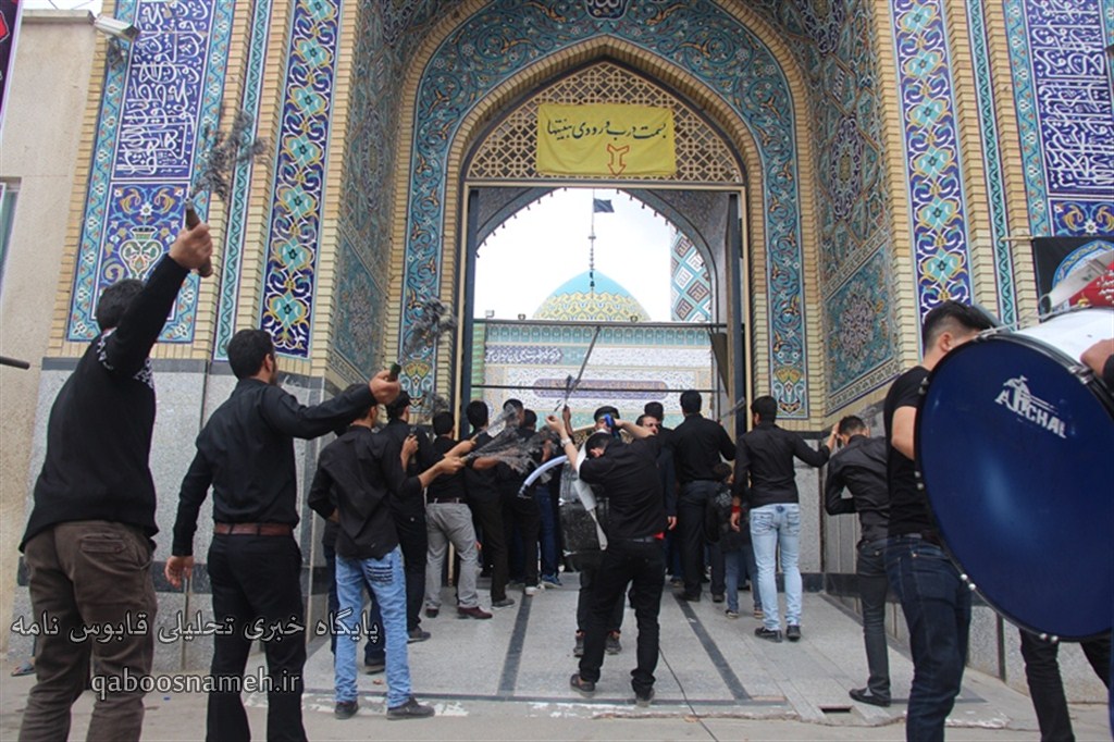 عزاداری دسته های زنجیر زنی گنبدکاووس در ظهر تاسوعا/ تصاویر