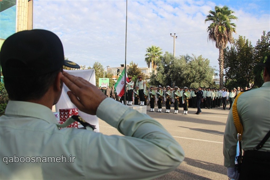 صبحگاه نیروهای مسلح در گنبدکاووس/تصاویر 