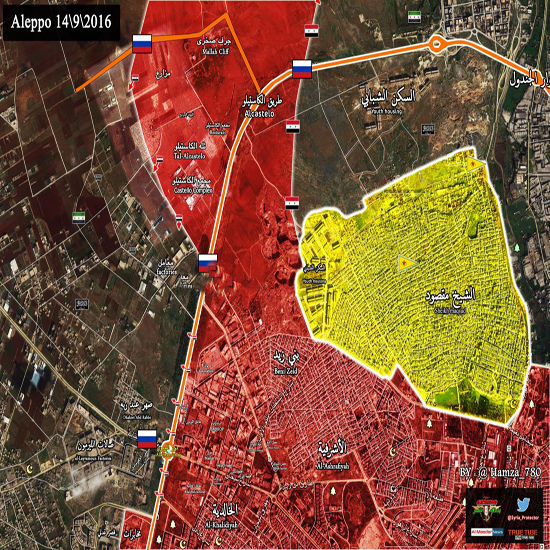  مهمترین شاهراه شمال سوریه، در انتظار تصمیم سخت "واشنگتن" و "تکفیری‌ها" + نقشه و جزئیات