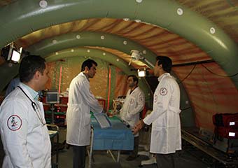 راه اندازی بیمارستان صحرایی در منطقه محروم گمیشان / افتتاحیه سه شنبه 7 آذر 