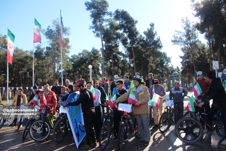 مسابقه دوچرخه سواری در گنبدکاووس/ تصاویر