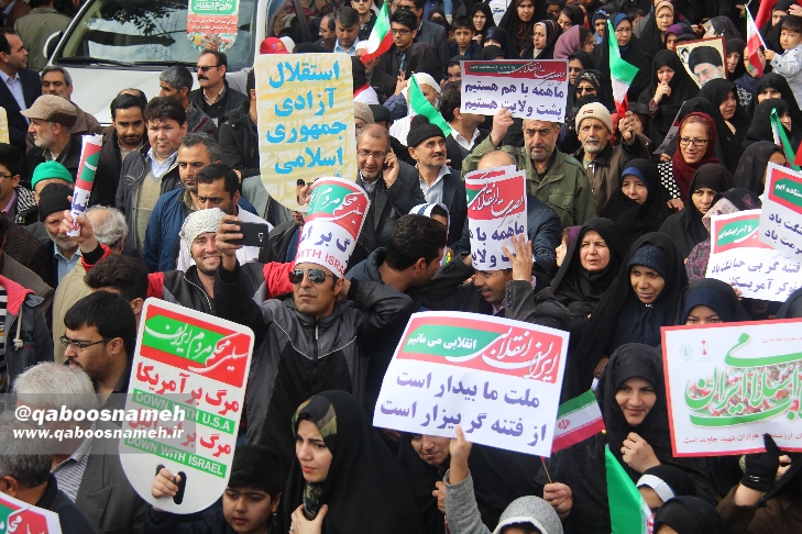 22 بهمن تماشایی در سی و نهمین سالگرد فجرانقلاب اسلامی در گنبد/ تصاویر