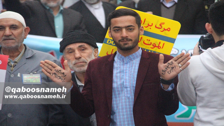 خروش مردم گنبد در دفاع از مکتب و نظام اسلامی / تصاویر