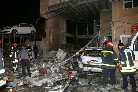  انفجار دریک فروشگاه شیراز با 37 مجروح