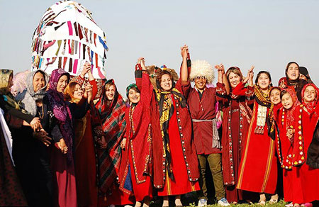 خواستگاری و عروسی در اقوام ترکمن
