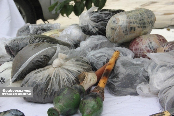 کشف 21 کیلو و 262 گرم مواد مخدر در یک روستای مرزی 