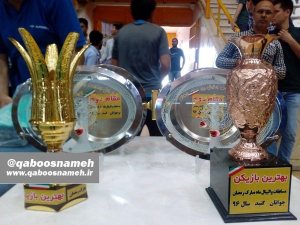"گالری اچارپ"قهرمان جام رمضان والیبال جوانان گنبدکاووس شد