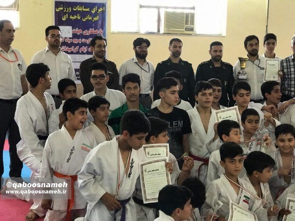 مسابقات انتخابی کاراته بسیج شهرستان گنبدکاووس + نتایج 