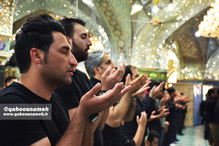 نماز ظهر عاشورا در امامزاده یحیی بن زید(ع)/ تصاویر