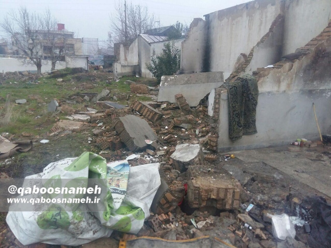 رفع آسیب از محل مدرسه تخریب شده در انتظار تصمیم جهادی اداره کل