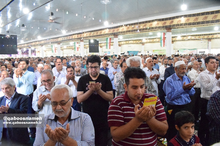 نماز عید بندگی در گنبدکاووس/ تصاویر