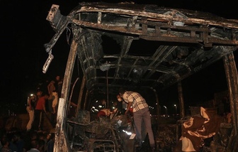 تصادف تانکر نفتکش با اتوبوس مسافربری "هیچ‌گونه" ارتباطی به سپاه ندارد