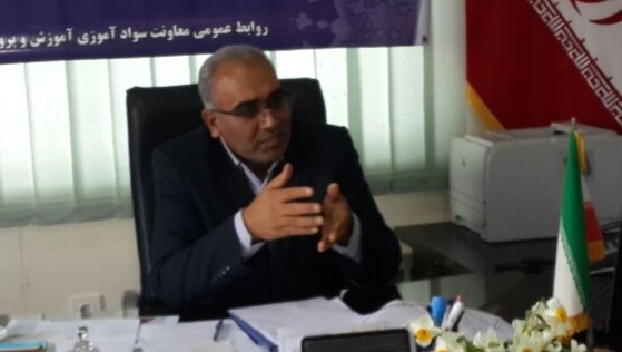 امسال 12هزار گلستانی جذب نهضت سواد آموزی شدند