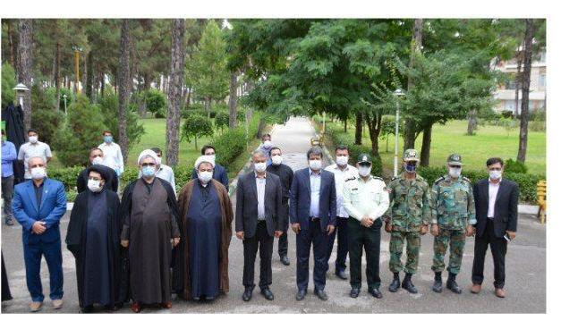 مسوولان شهرستان گنبدکاووس به مناسبت هفته دولت باشهدای شهرستان تجدید پیمان کردند